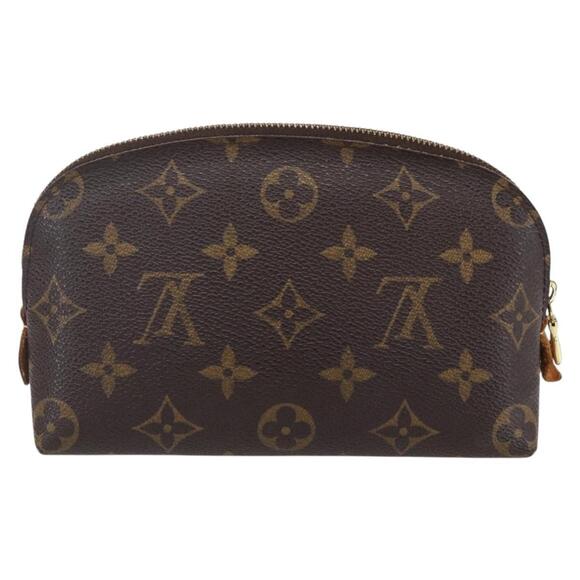 LOUIS VUITTON Monogram Pochette Cosmetic PM Cosmetic Pouch M47515 LV Auth BA7939 - Picture 2 of 16